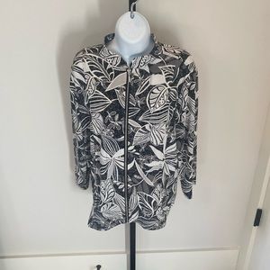 Chicos Weekends Track Jacket